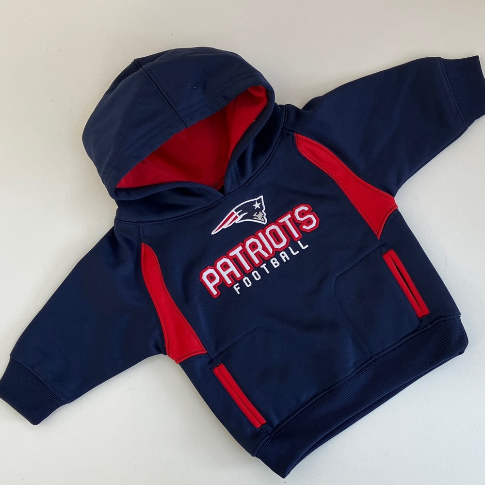 Patriots Hoodie (size 6-9m)
